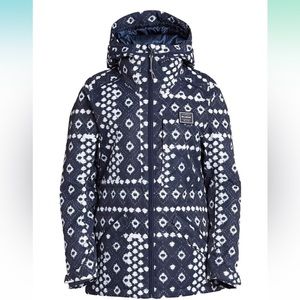 NWOT- Billabong Printed Insulated Snow Ski Snowboarding Jacket WATERPROOF